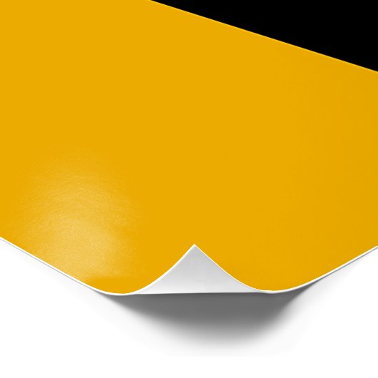 Patriottisch poster met vlag van Baltimore (Hoek)