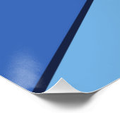 Patriottisch poster met vlag van Columbia, SC (Hoek)