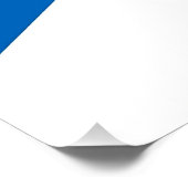 Patriottisch poster met vlag van Schotland (Hoek)