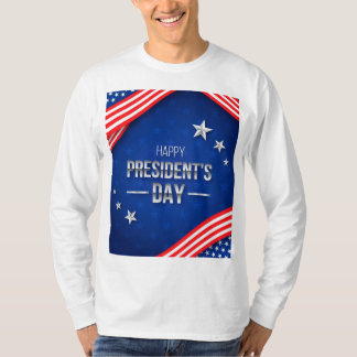 Patriottisch President Dag T-Shirt Design