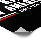 Patriottisch prodemocratisch protest 14 juni Geen Poster (Hoek)