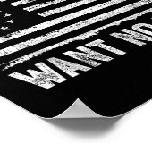 Patriottisch prodemocratisch protest 14 juni Geen  Poster (Hoek)