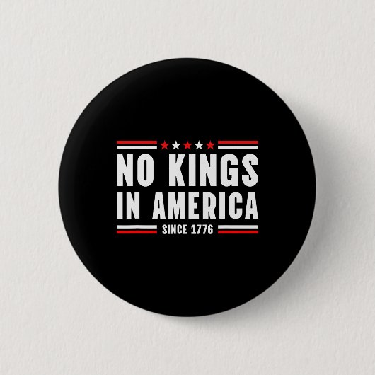 Patriottisch prodemocratisch protest 14 juni Geen Ronde Button 5,7 Cm (Voorkant)
