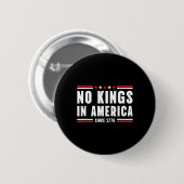 Patriottisch prodemocratisch protest 14 juni Geen Ronde Button 5,7 Cm (Voorkant /achterkant)