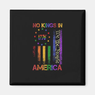 Patriottisch Protest Geen Koningen In Amerika Magneet
