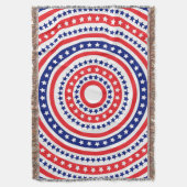 Patriottisch Ringpatroon Deken (Voorkant Verticaal)