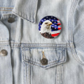 Patriottisch Ronde Button 5,7 Cm (In situ)