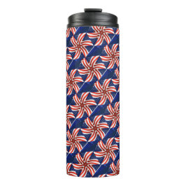 PATRIOTTISCH ROOD WIT BLAUW AMERIKAANS VLAGGENPATR THERMOSBEKER