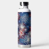 PATRIOTTISCH ROOD WIT BLAUW AMERIKAANS VUURWERK WATERFLES (Rechts)