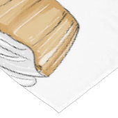 Patriottisch Rood Wit Blauw Cupcake Vlag Ster Tafelkleed (Gekanteld)