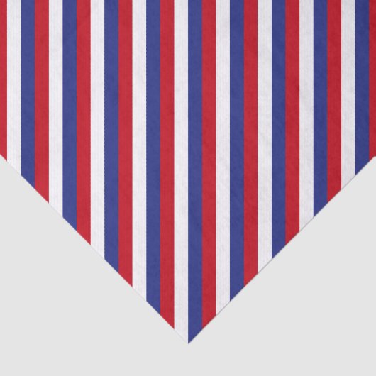 Patriottisch rood wit Blauw Diagnose Tissuepapier (Detail)