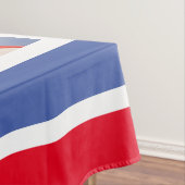 Patriottisch rood wit blauw op 4 juli tafelkleed (Voorbeeld)