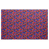 Patriottisch rood wit blauw vlinders stof (Fat Quarter)