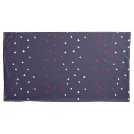 Patriottisch rood wit & blauw Zwitsers kruis plus  Kussensloop