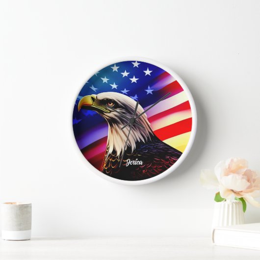 Patriottisch rood, wit en blauw en Amerikaanse zee (Huis)