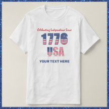 Patriottisch rood wit en blauw op 4 juli