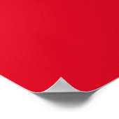 Patriottisch Rood, Wit en Blauw: Poster (Hoek)
