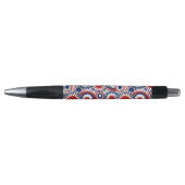 Patriottisch rood wit en blauw vuurwerk pen (Voorkant)
