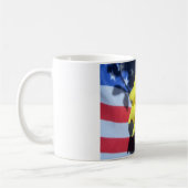 Patriottisch Roos Koffiemok (Links)
