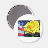 Patriottisch Roos Magneet (Voorkant / Achterkant)