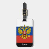 Patriottisch Russisch Bagagelabels (Voorkant verticaal)