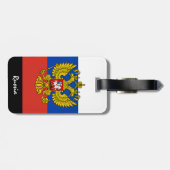 Patriottisch Russisch Bagagelabels (Achterkant horizontaal)