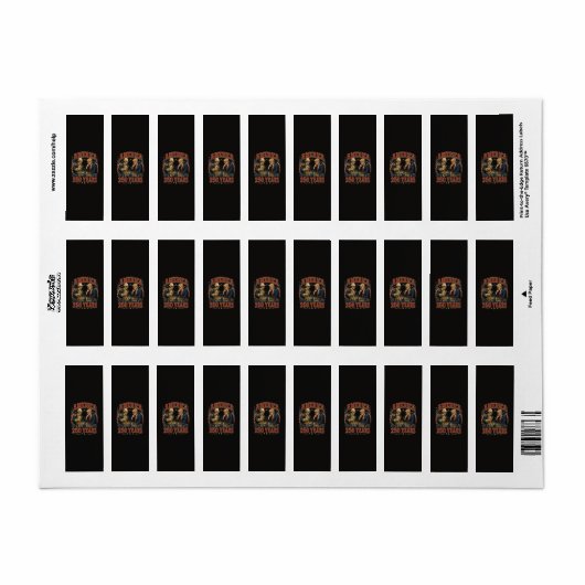 Patriottisch schaakspel 250 etiket (Full Sheet)