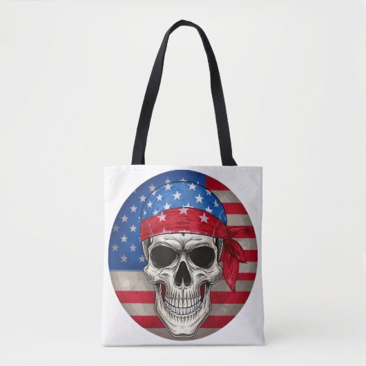 Patriottisch schedel Tas (Voorkant)