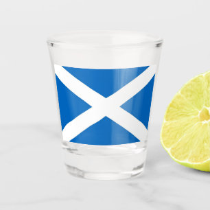 Patriottisch schot met vlag van Schotland Shot Glas