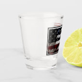 Patriottisch Shot Glass Glas (Links)