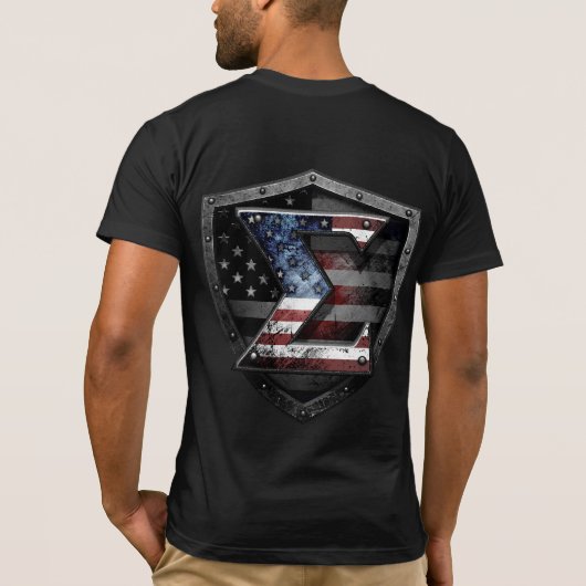 Patriottisch SIGMA Schild T-shirt (Achterkant)