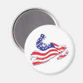 Patriottisch-Sledder Magneet (Voorkant / Achterkant)