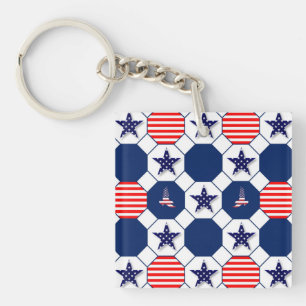 Patriottisch Sleutelhanger