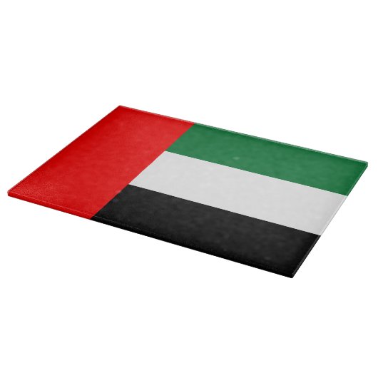 Patriottisch snijbord met vlag van de VAE Snijplank (Hoek)