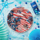 Patriottisch snoepje papieren bordje (Feest)