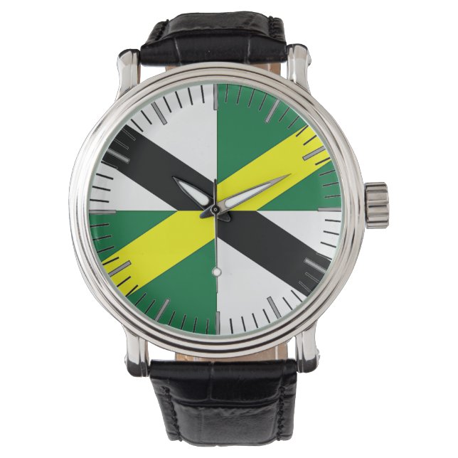 Patriottisch, speciaal horloge met vlag van Monter (Voorkant)