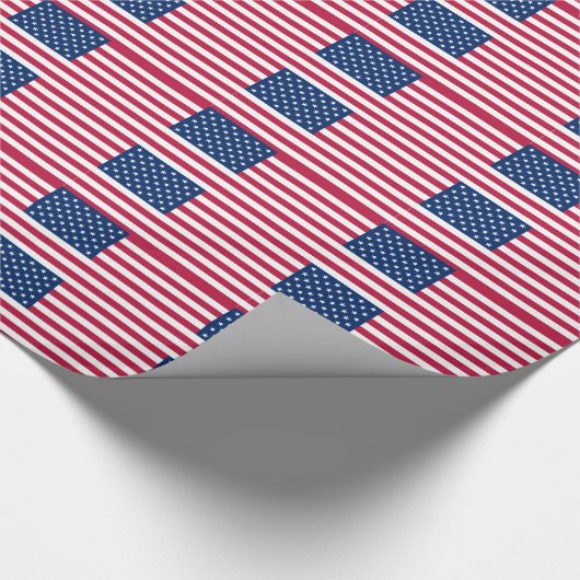 Patriottisch, speciaal inpakpapier met vlag van de (Hoek)