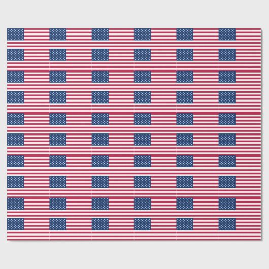 Patriottisch, speciaal inpakpapier met vlag van de (Vlak)