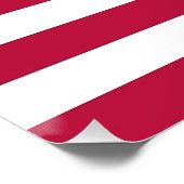 Patriottisch, speciaal poster met vlag van de Vere (Hoek)