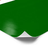 Patriottisch, speciaal poster met vlag van Kenia (Hoek)