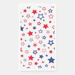 Patriottisch stars Paper Napkins Servet