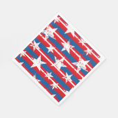 Patriottisch stars Paper Napkins Servet (Hoek)