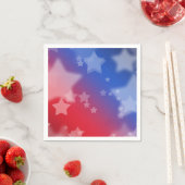 Patriottisch stars Paper Napkins Servetten (Insitu)