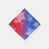 Patriottisch stars Paper Napkins Servetten (Hoek)