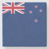 Patriottisch stenen onderzetter met de vlag van Ni (Voorkant)