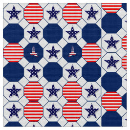 Patriottisch Stof
