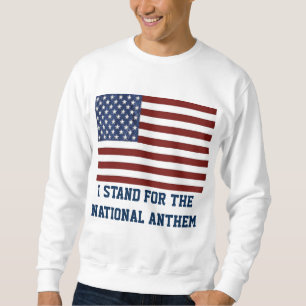 Patriottisch Sweatshirt Amerikaanse vlag Anthe