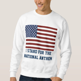 Patriottisch Sweatshirt Amerikaanse vlag Anthe