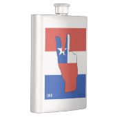 Patriottisch symbool voor de overwinning van Chili Flacon (Rechts)
