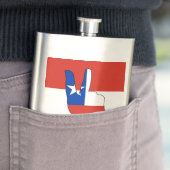 Patriottisch symbool voor de overwinning van Chili Flacon (Voorbeeld)